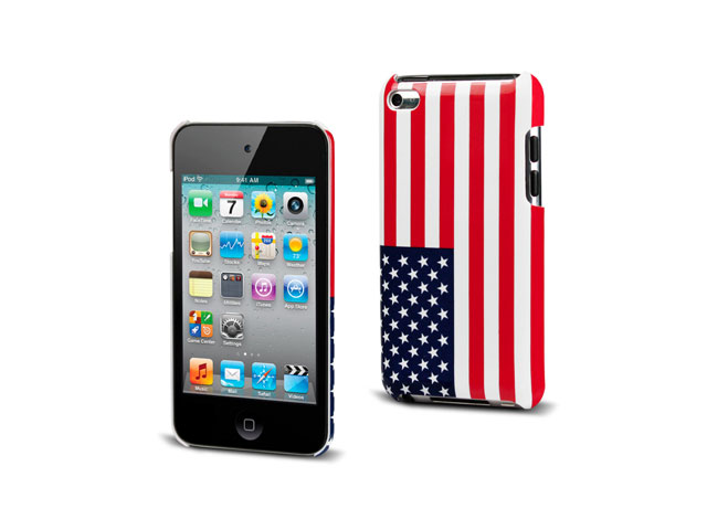 Muvit USA Flag Back Case Hoes voor iPod touch 