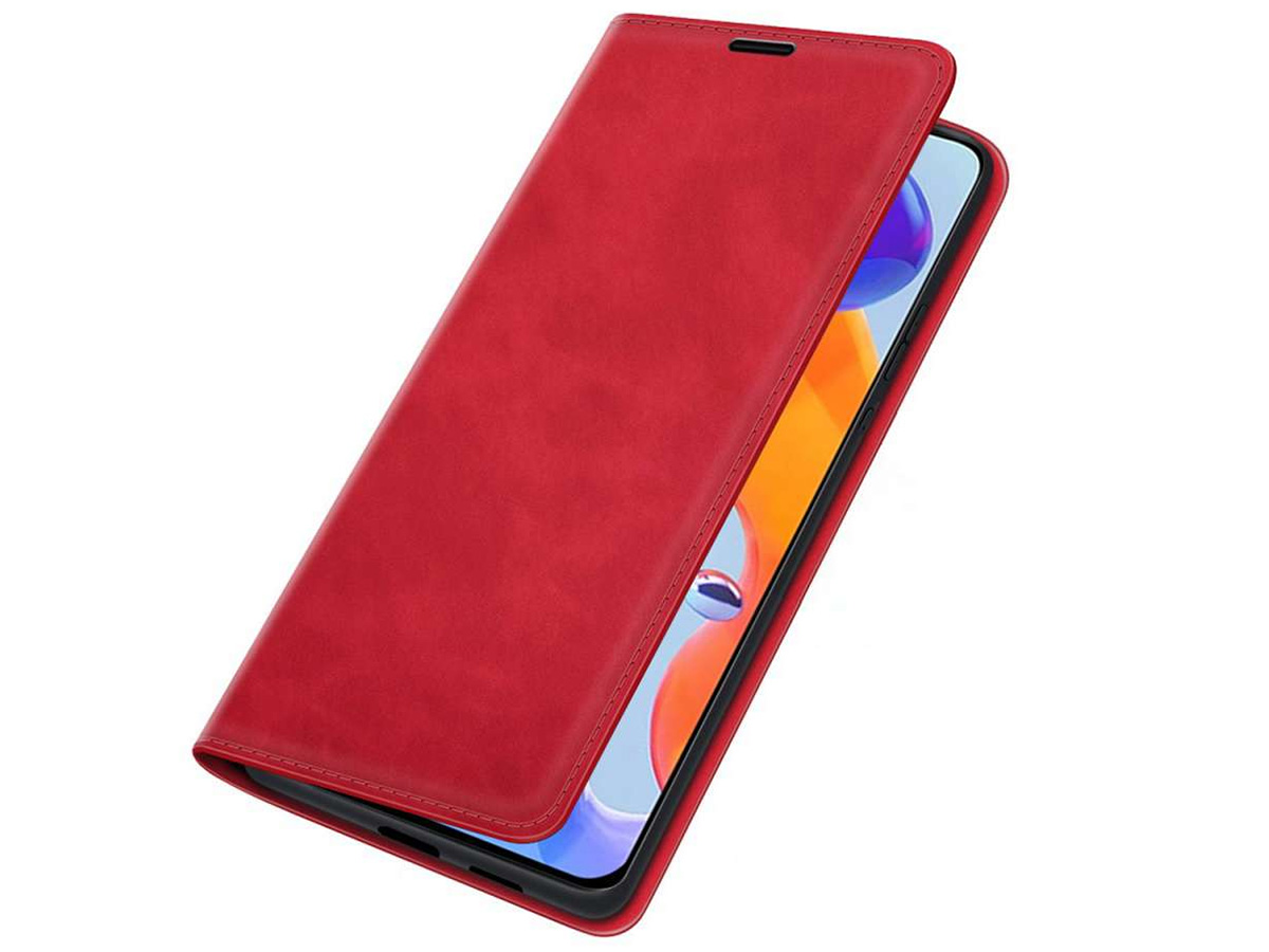 Slimfit Wallet Xiaomi Redmi Note 11 Pro Hoesje Rood