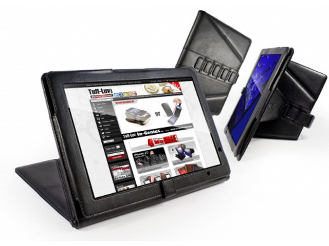 Tuff-Luv Tri-Axis Kunstleren Case Hoes Acer Iconia A500