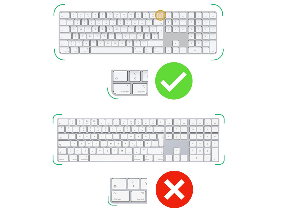 Woody's Numeric TrackpadTray Cherry - Apple Magic Keyboard 2 & Trackpad 3