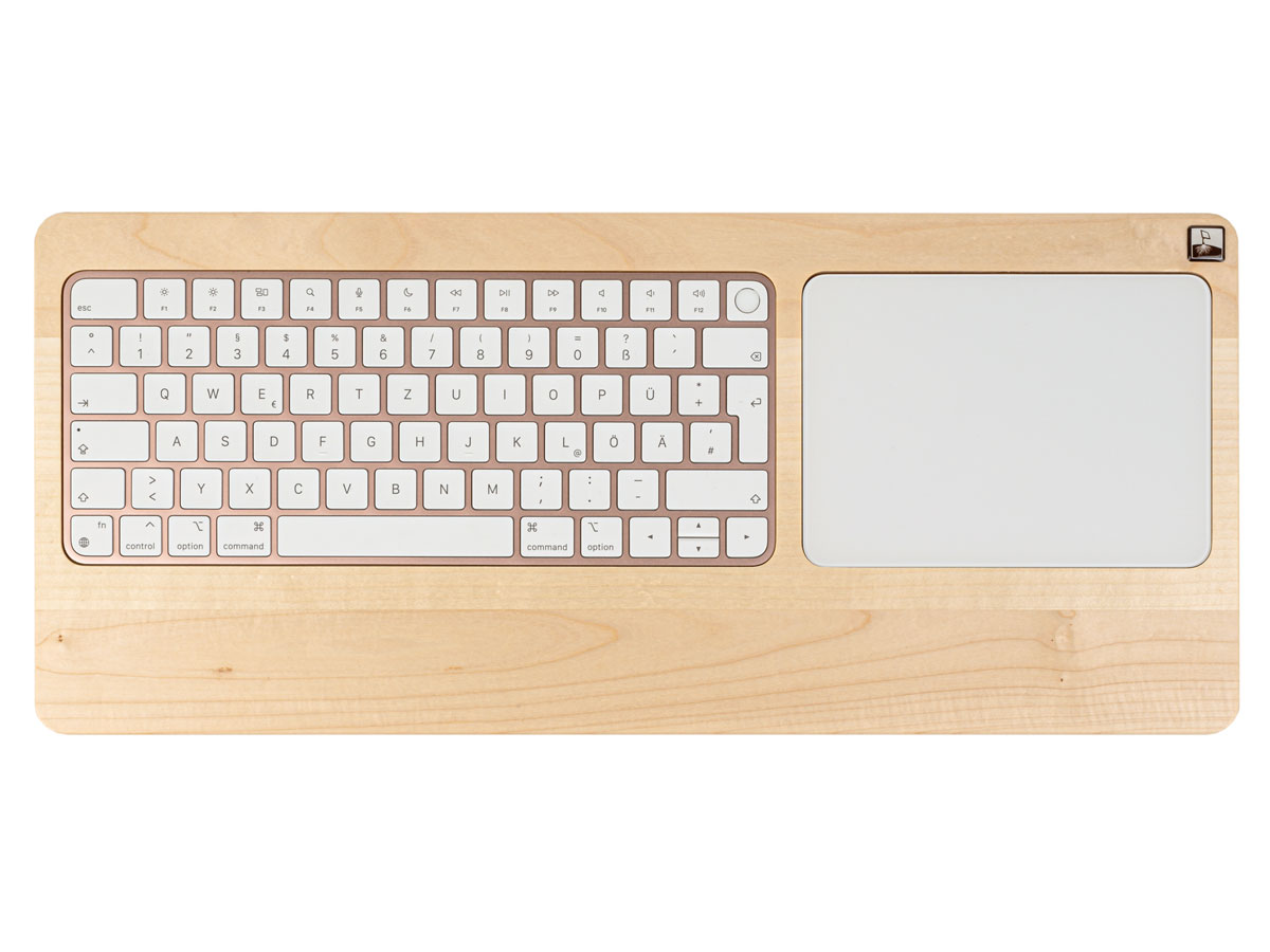 Woody's TrackpadTray Maple - Apple Magic Keyboard 2 & Trackpad 3