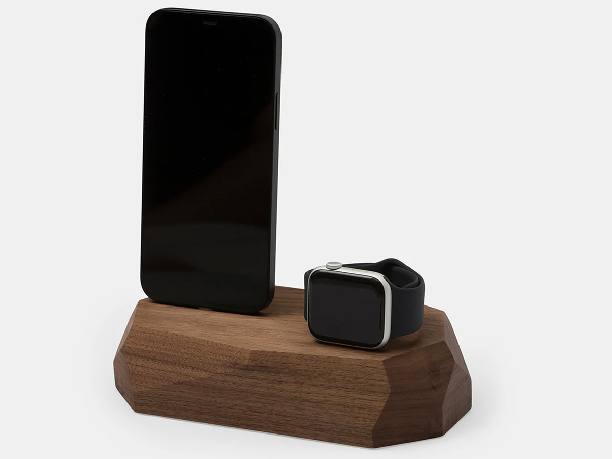 Oakywood Combo Dock Eiken - Houten USB-C & Apple Watch Dock