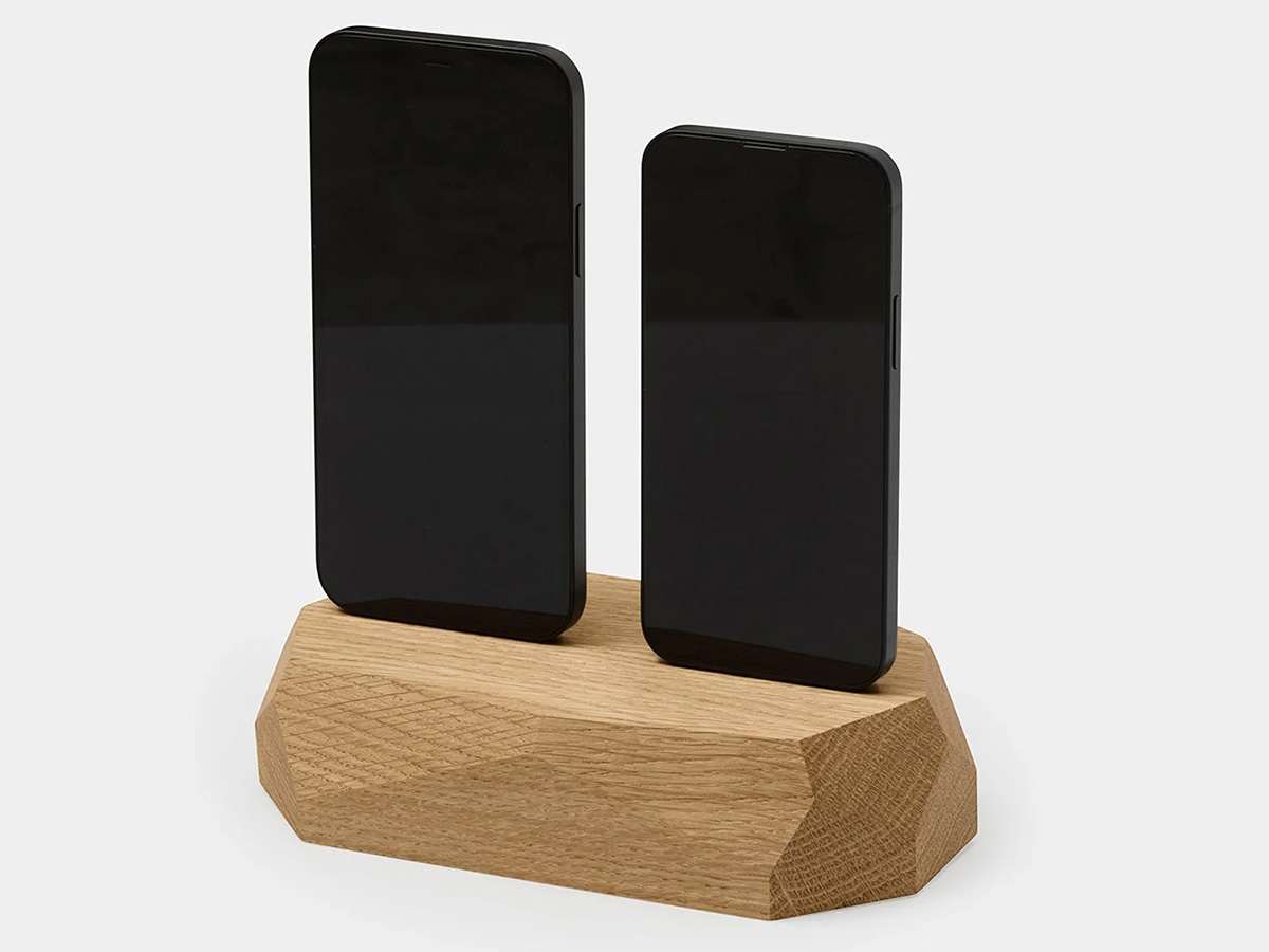 Oakywood Dual Dock Oak - Houten Dual Dock USB-C