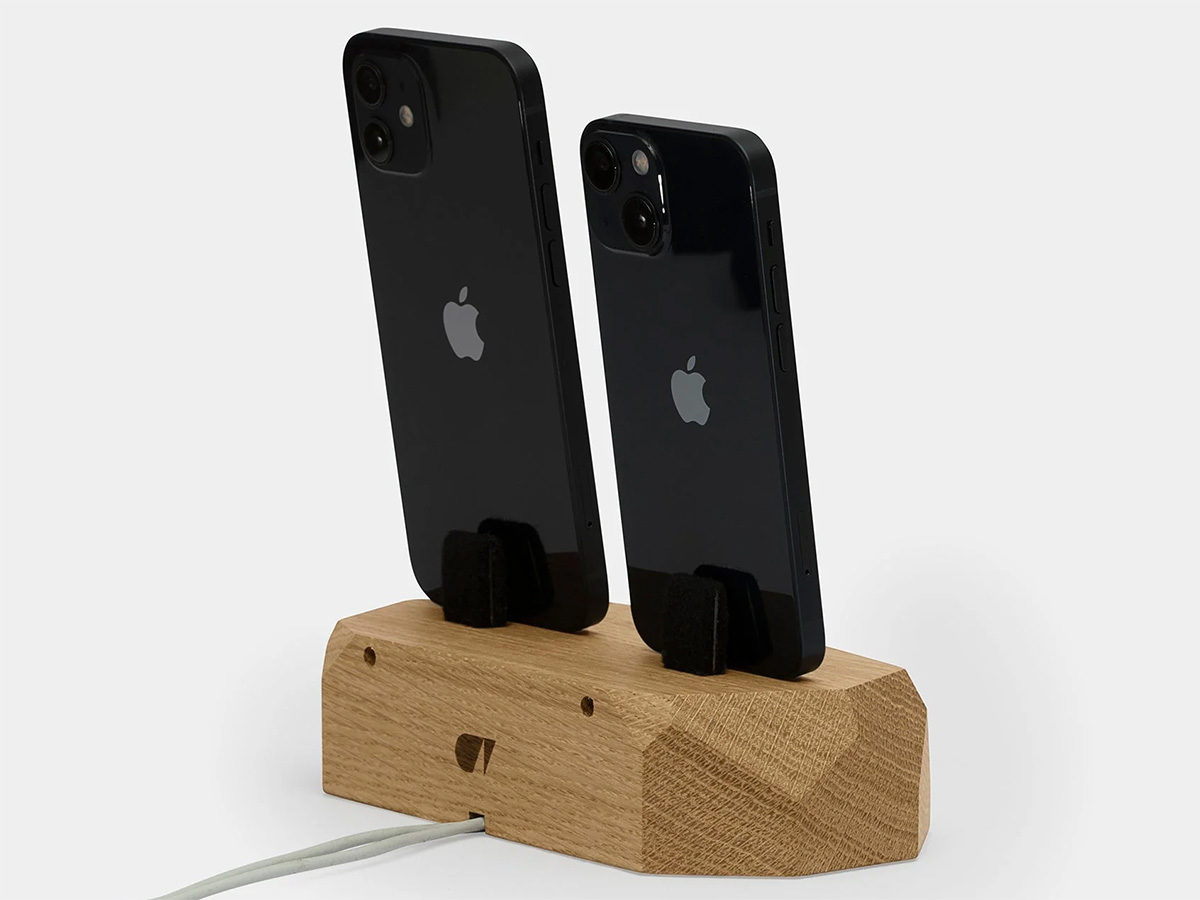 Oakywood Dual Dock Oak - Houten Dual Dock USB-C