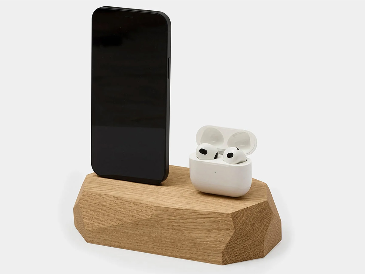 Oakywood Dual Dock Oak - Houten Dual Dock USB-C