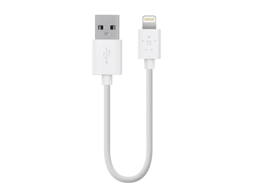 Pelagisch Likken Voorbeeld Belkin Korte Lightning USB Kabel voor iPod, iPad en iPhone (15cm)