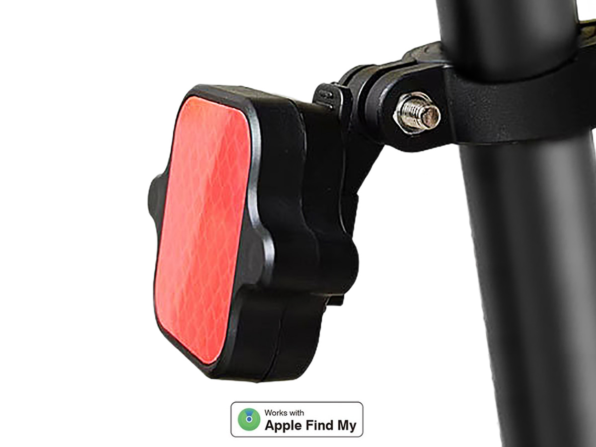 MiLi MiTag Bicycle Light met Tracker - Werkt met Apple Find My app!