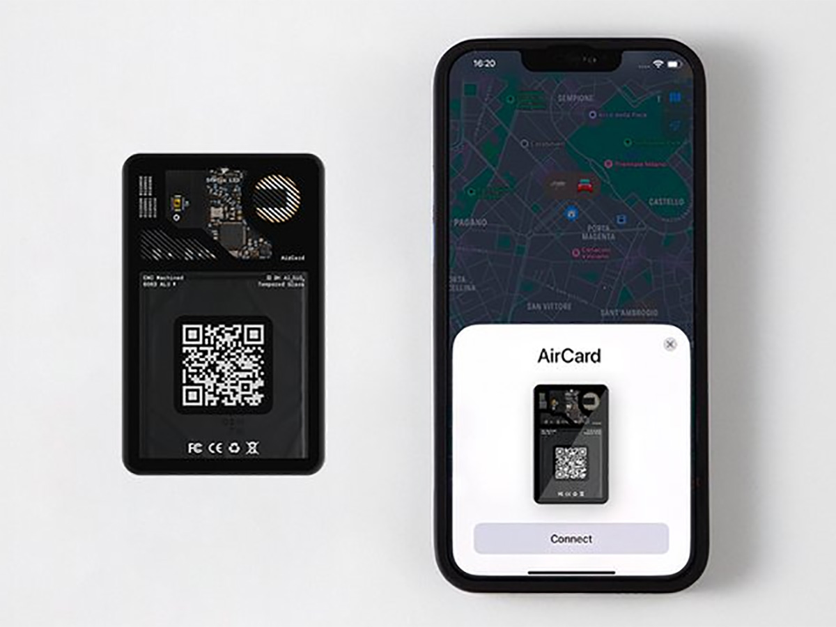 RollingSquare AirCard Tracker en NFC Visitekaart - Werkt met Apple Find My app!