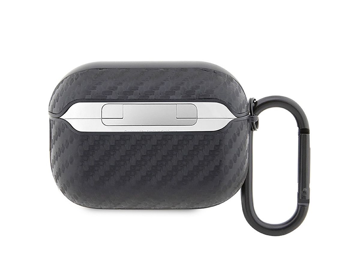 BMW M Carbon Case Zwart - AirPods Pro 2nd Gen Case Hoesje