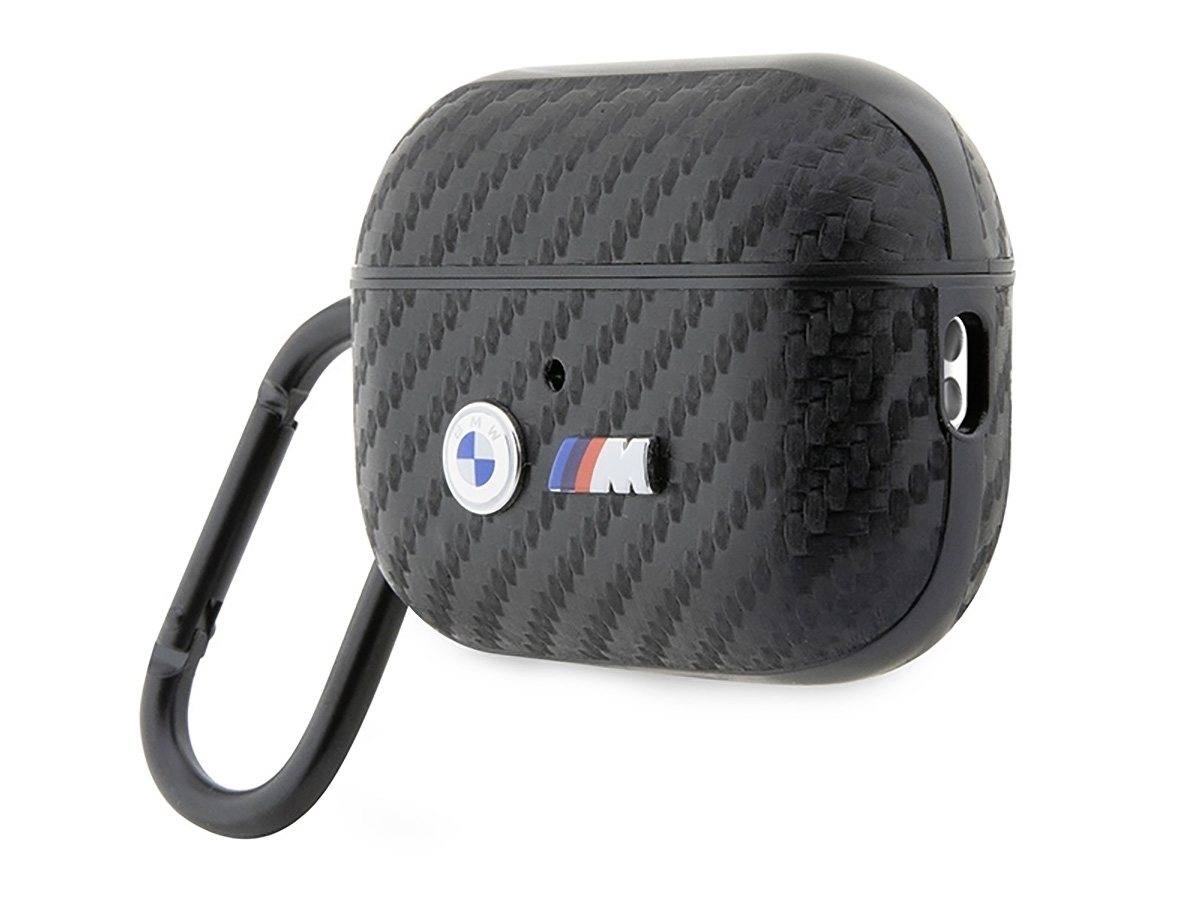 BMW M Carbon Case Zwart - AirPods Pro 2nd Gen Case Hoesje