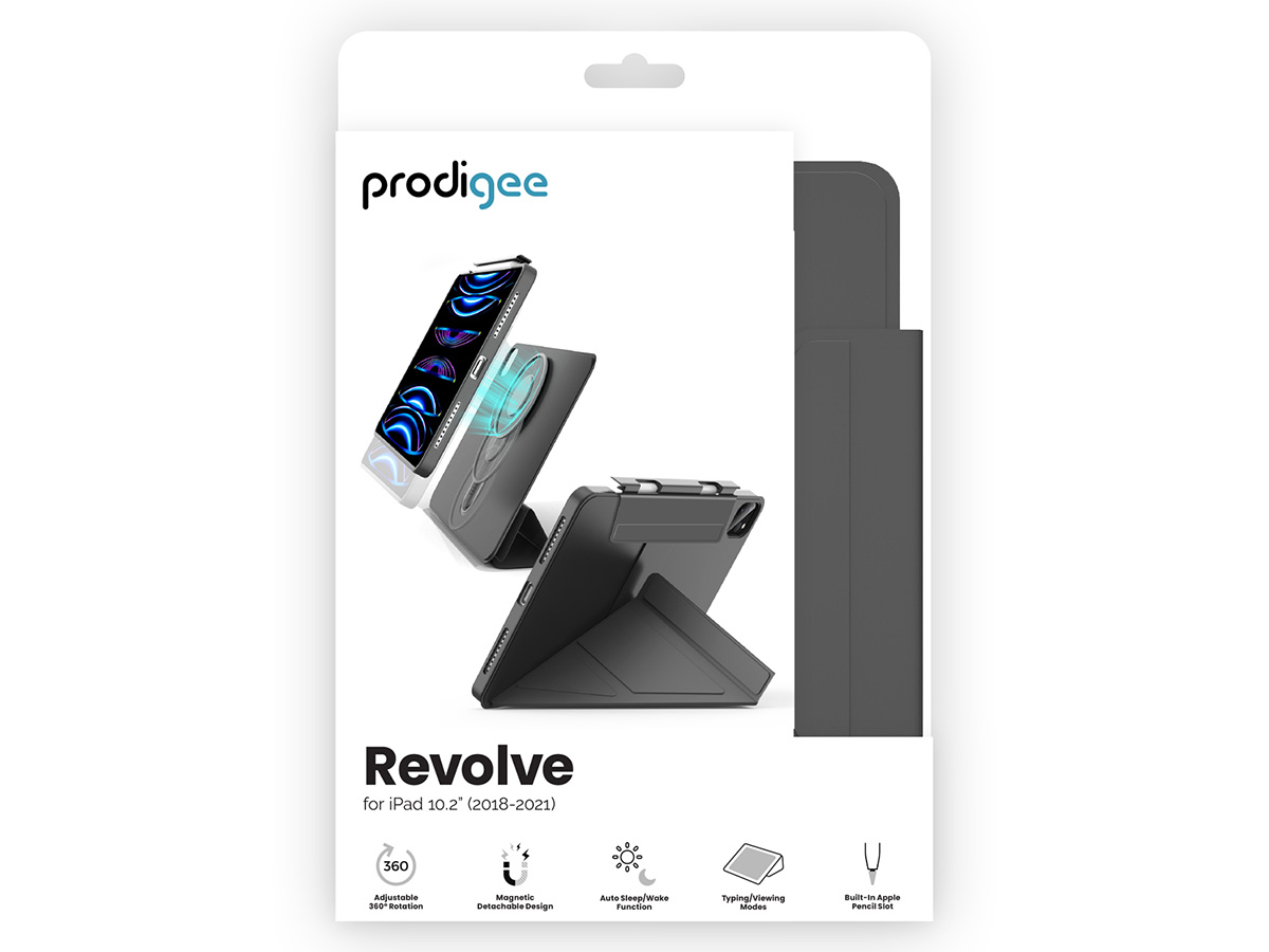 Prodigee Revolve Magnetic Case - iPad 10.2 hoesje