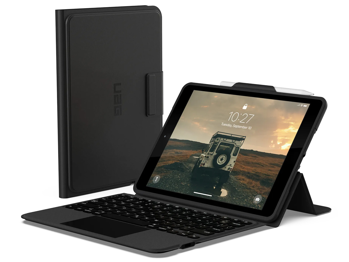 Urban Armor Gear Rugged Keyboard Case - iPad 10.2 Toetsenbord Hoes