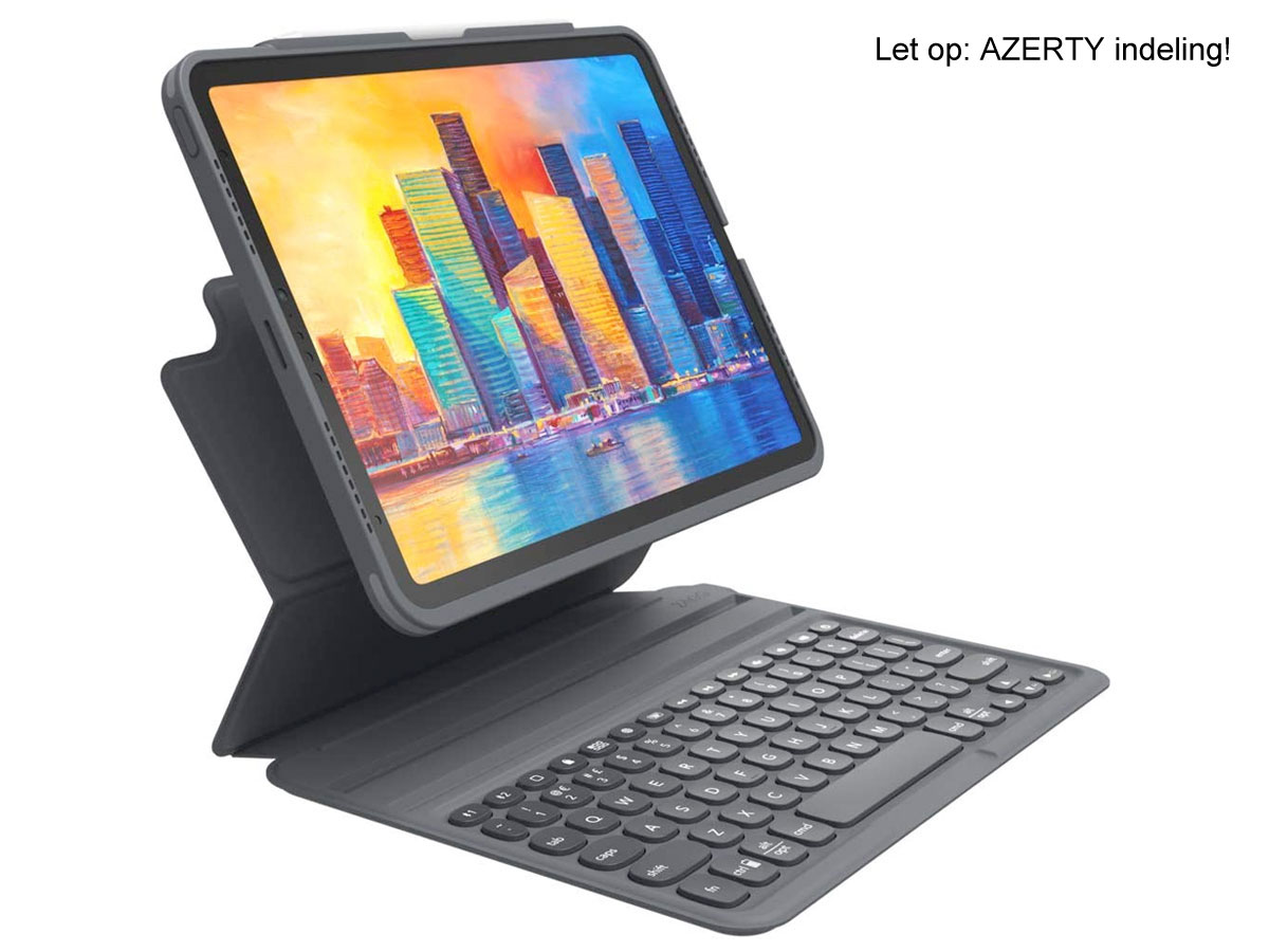 toewijzen reservering oogopslag ZAGG Pro Keys AZERTY Toetsenbord Case iPad Air 4/5