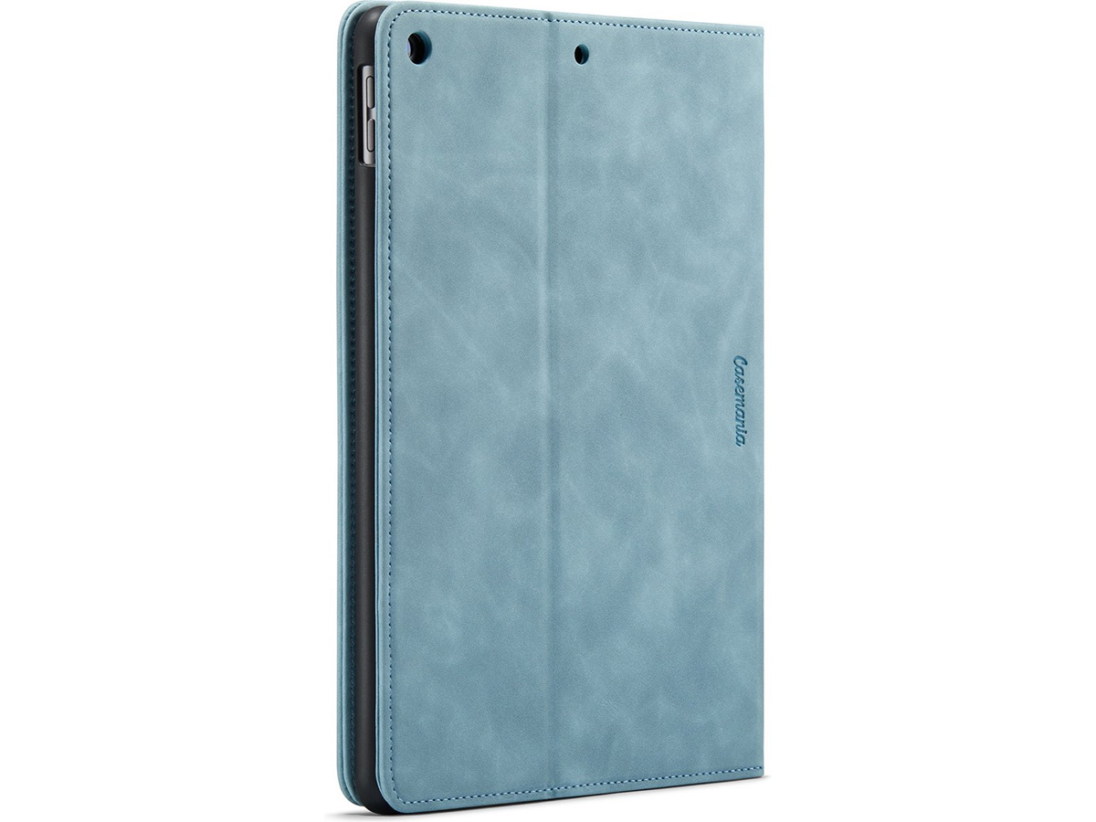 CaseMania Slim Stand Folio Case Aqua - iPad Air 4/5 hoesje