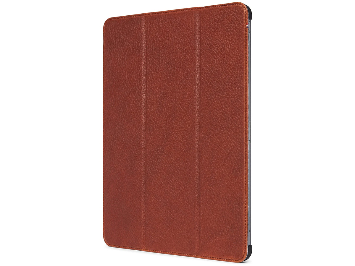 Decoded Leather Slim Cover Bruin Leer - iPad Air 4/5 hoesje