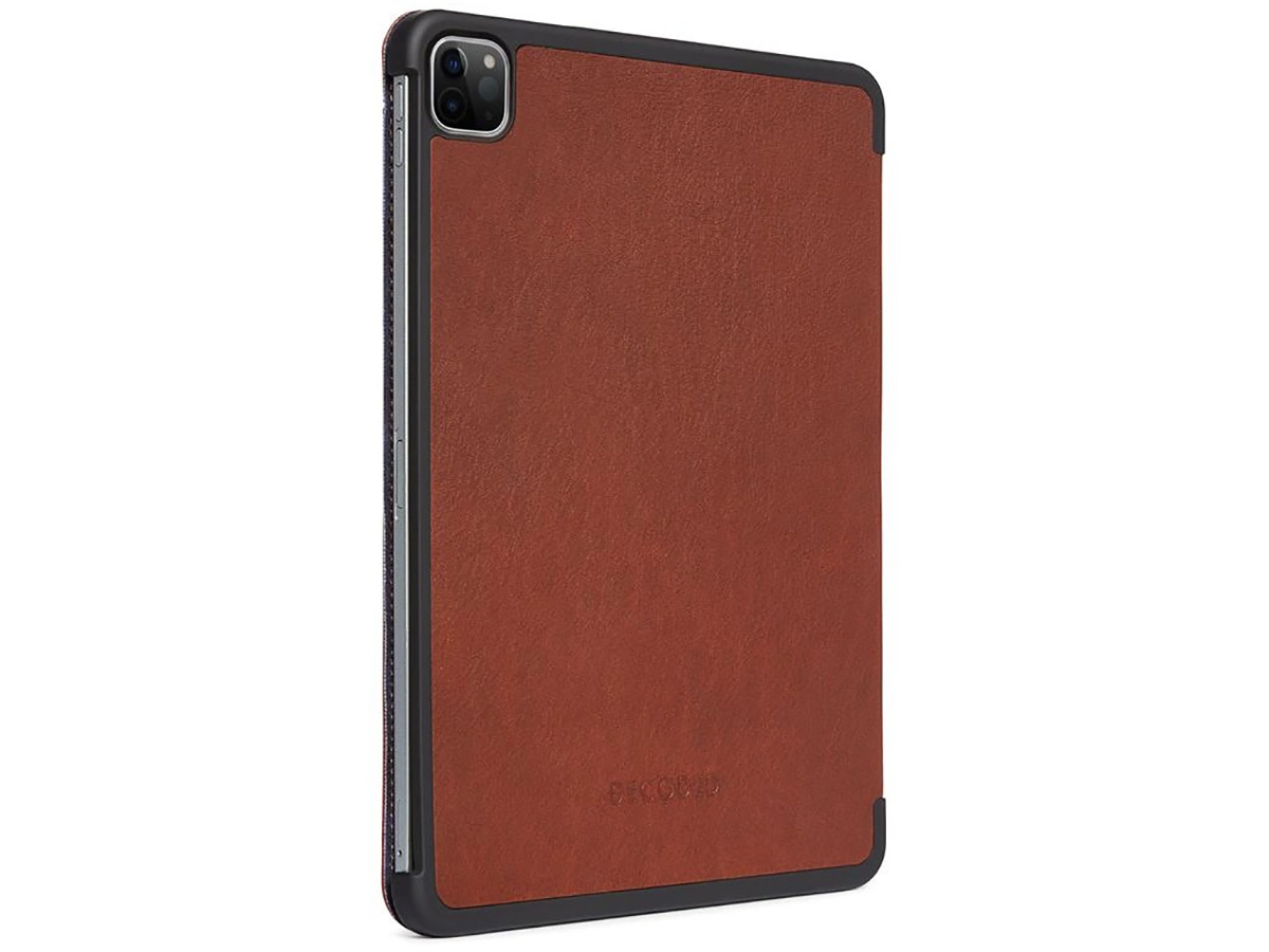 Decoded Leather Slim Cover Bruin Leer - iPad Air 4/5 hoesje