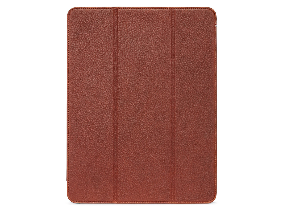 Decoded Leather Slim Cover Bruin Leer - iPad Air 4/5 hoesje