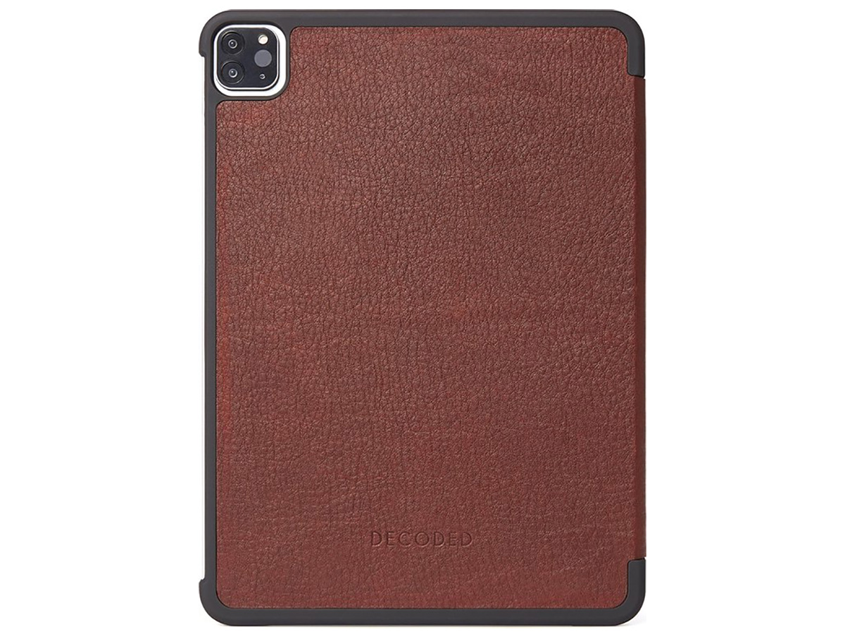 Decoded Leather Slim Cover Bruin Leer - iPad Air 4/5 hoesje