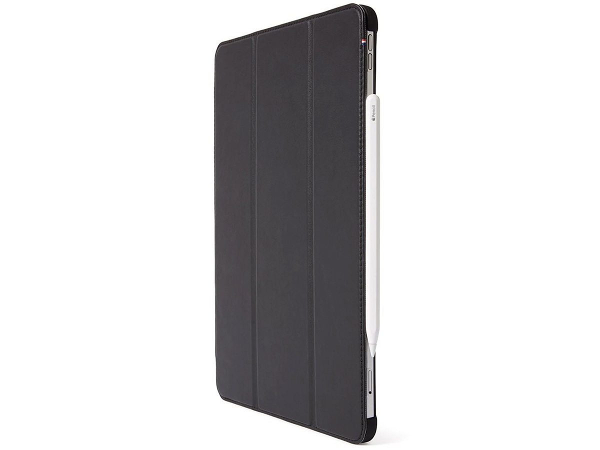 Decoded Leather Slim Cover Zwart Leer - iPad Air 4/5 hoesje