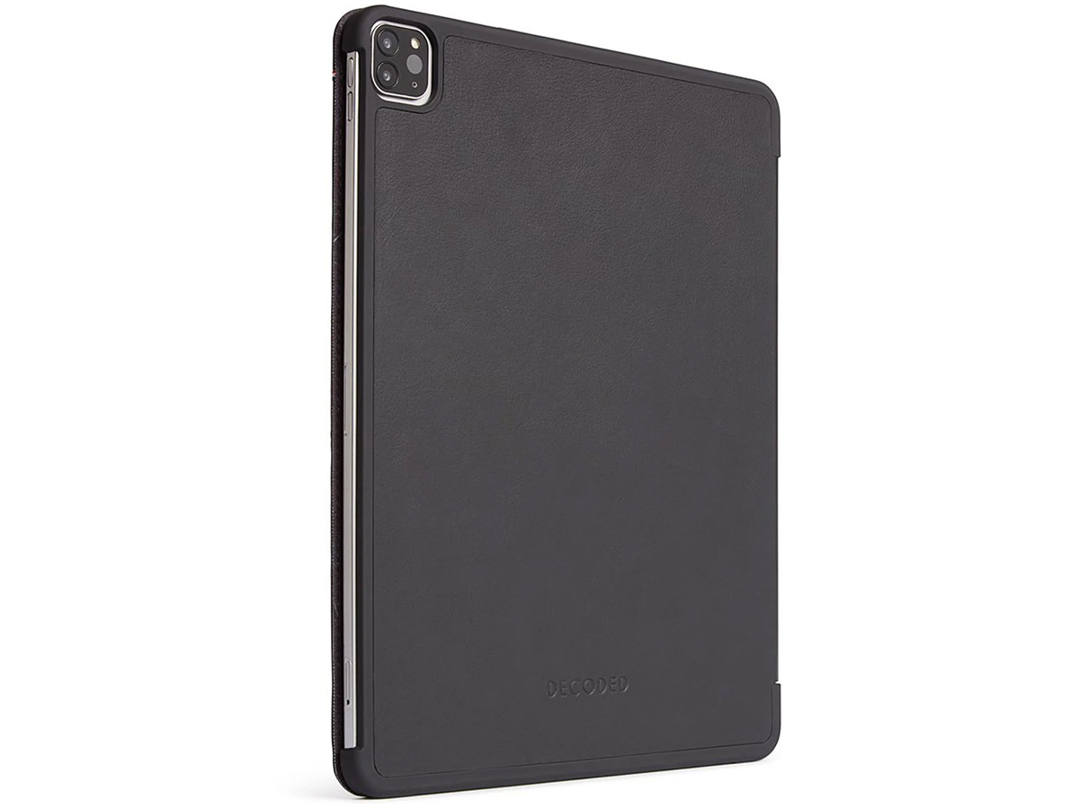 Decoded Leather Slim Cover Zwart Leer - iPad Air 4/5 hoesje