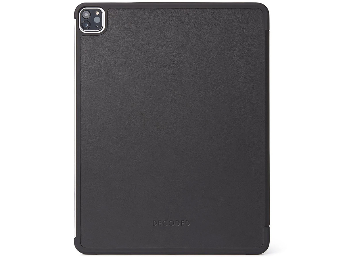 Decoded Leather Slim Cover Zwart Leer - iPad Air 4/5 hoesje