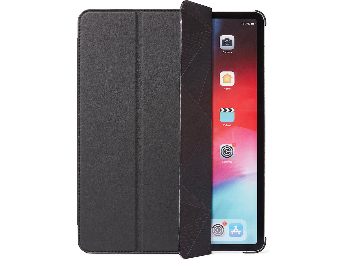 Decoded Leather Slim Cover Zwart Leer - iPad Air 4/5 hoesje