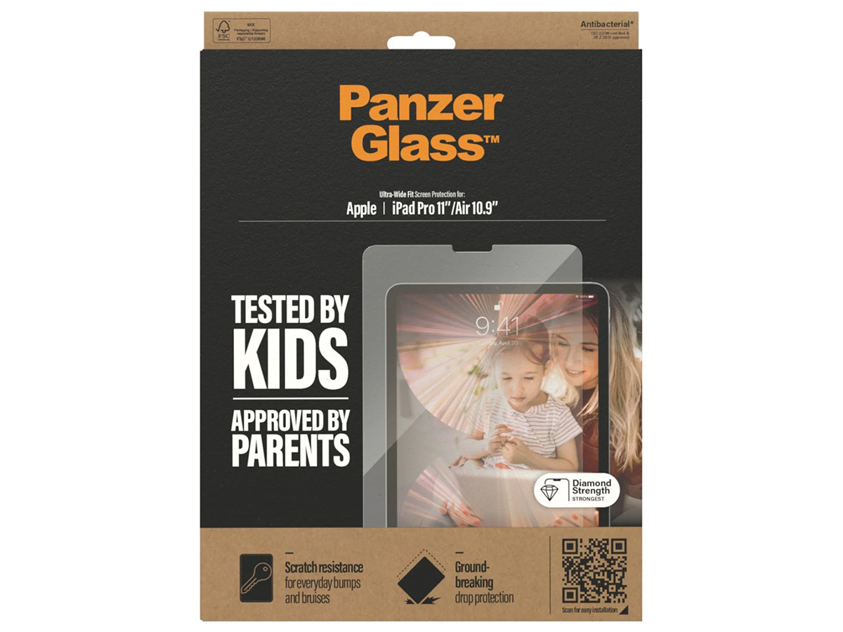 PanzerGlass Ultra Wide Fit Screenprotector iPad Air 4/5 & Pro 11