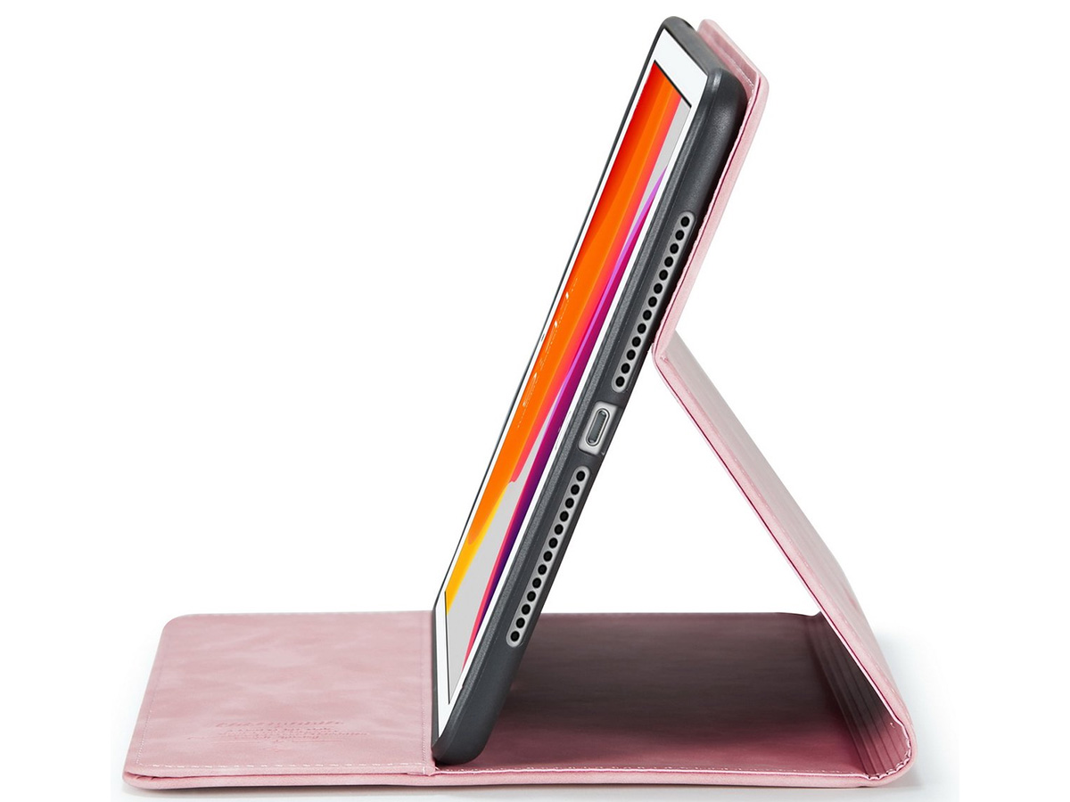 CaseMania Slim Stand Folio Case Roze - iPad Air 11