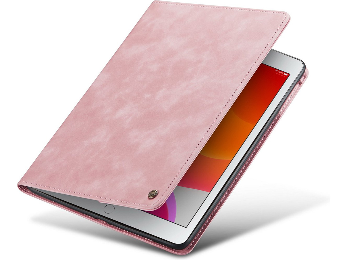 CaseMania Slim Stand Folio Case Roze - iPad Air 11