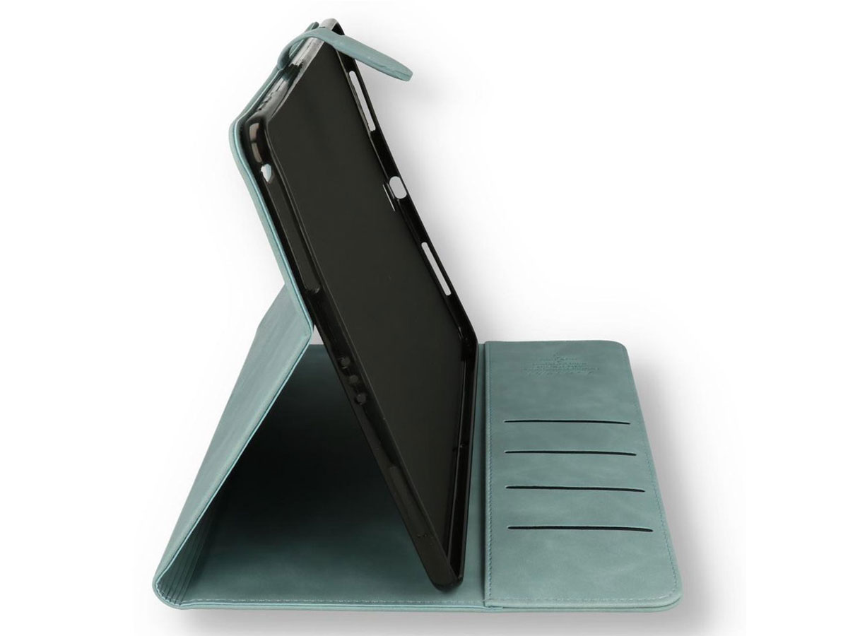 CaseMania Stand Folio Case Aqua - iPad Air 11
