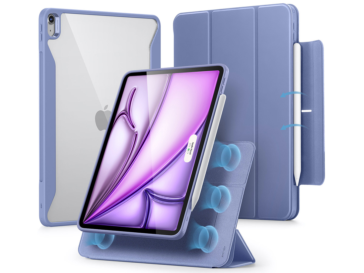 ESR Hybrid 360 Case Lavender - iPad Air 13 (M2) hoesje