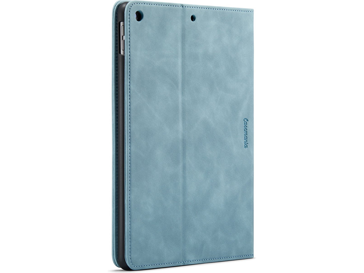 CaseMania Slim Stand Folio Case Aqua - iPad Air 13 (M2) hoesje