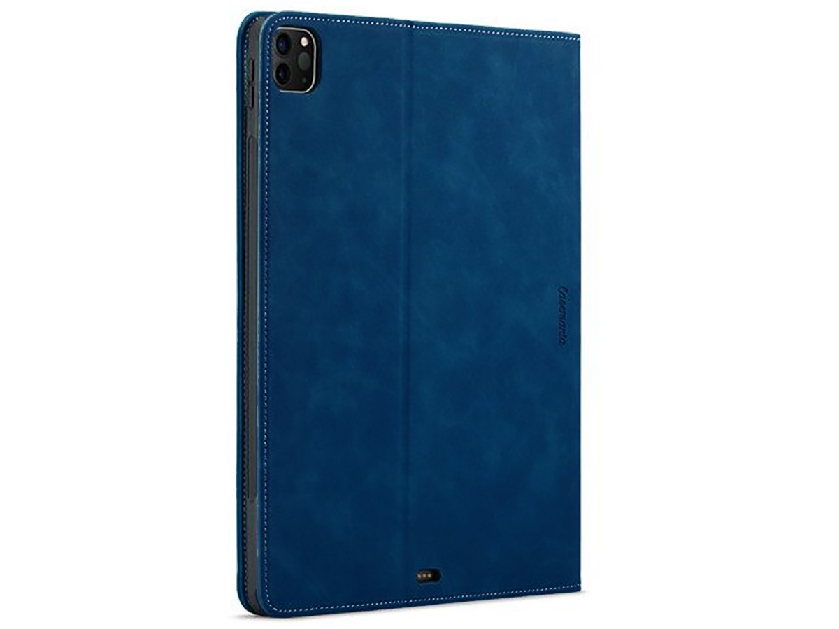 CaseMania Slim Stand Folio Case Donkerblauw - iPad Air 13 (M2) hoesje