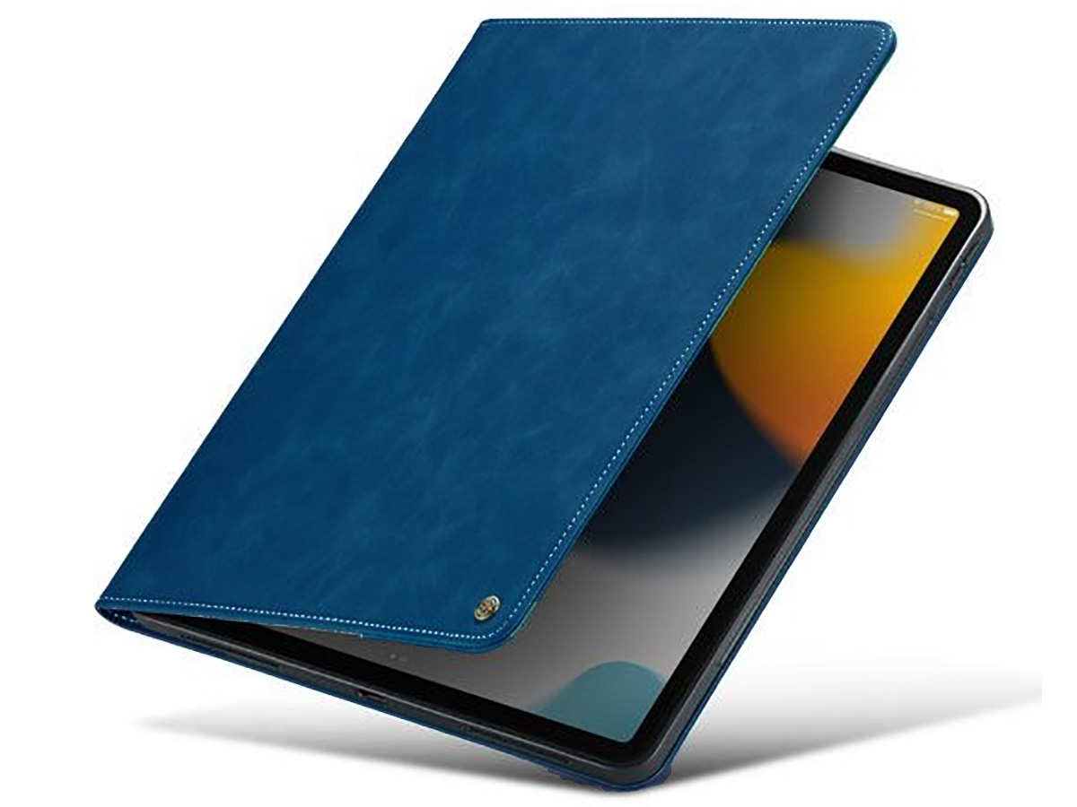 CaseMania Slim Stand Folio Case Donkerblauw - iPad Air 13 (M2) hoesje