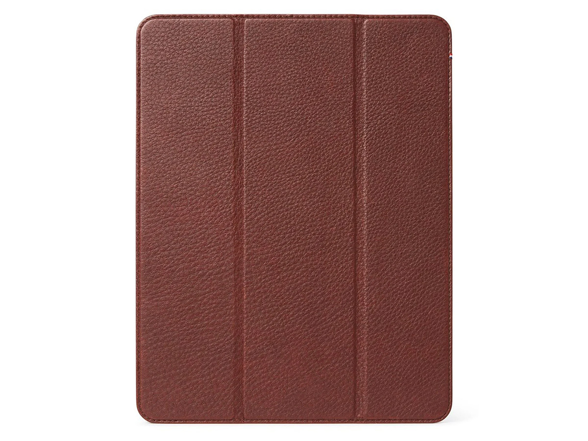 Decoded Leather Slim Cover Bruin Leer - iPad Air 13 (M2) hoesje