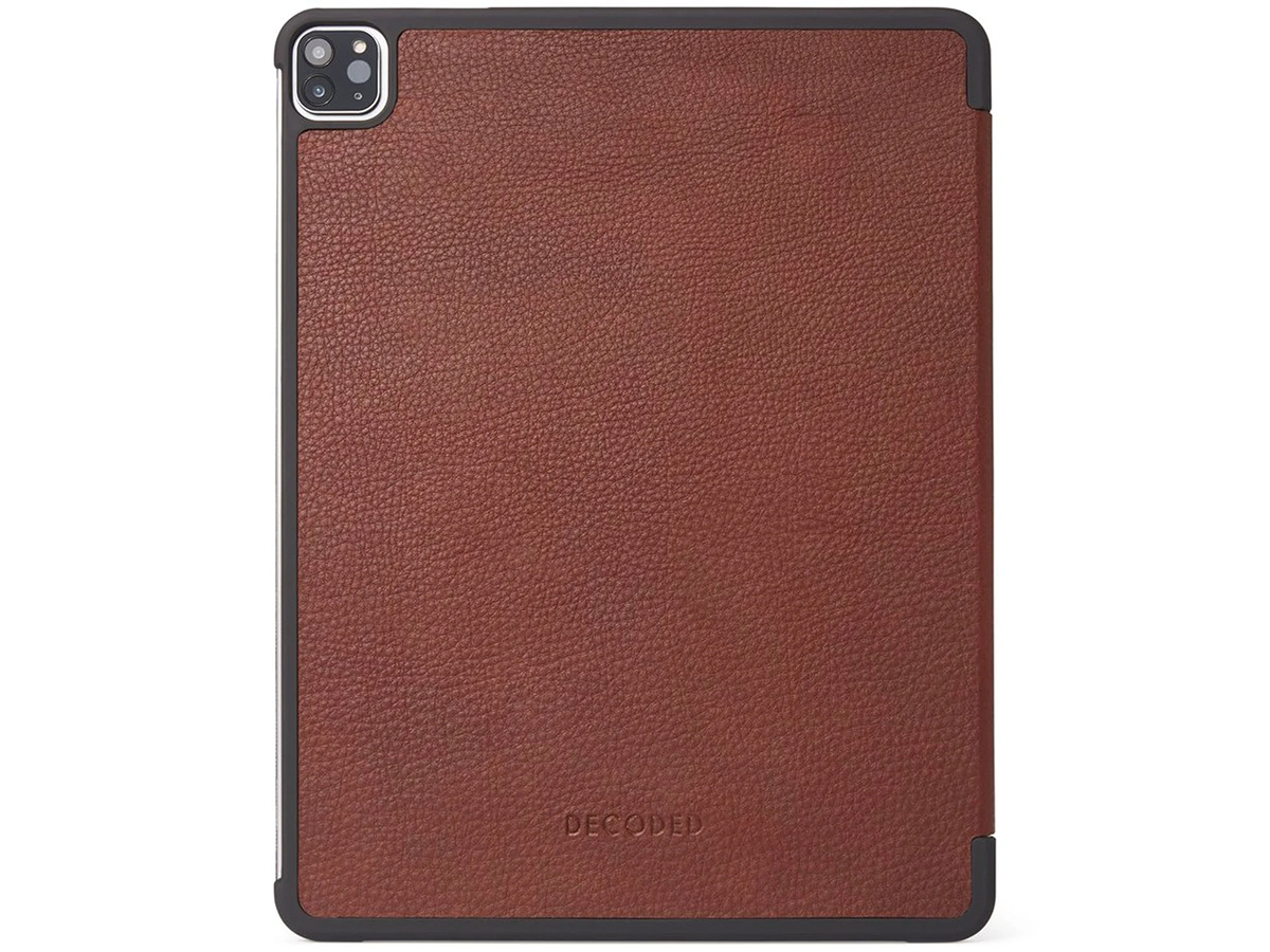 Decoded Leather Slim Cover Bruin Leer - iPad Air 13 (M2) hoesje