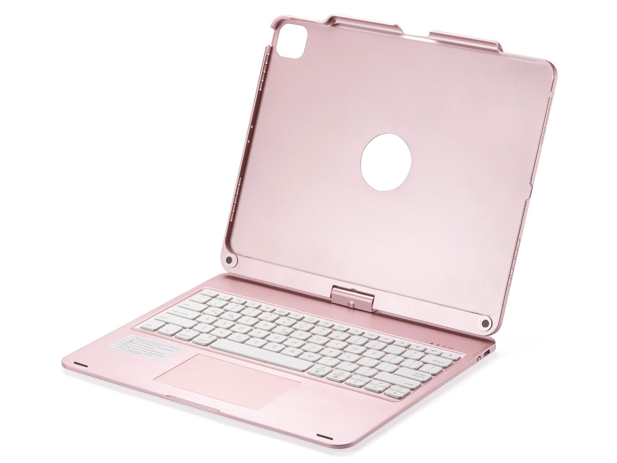 Toetsenbord Case 360 met Muis Trackpad Roze - iPad Air 13