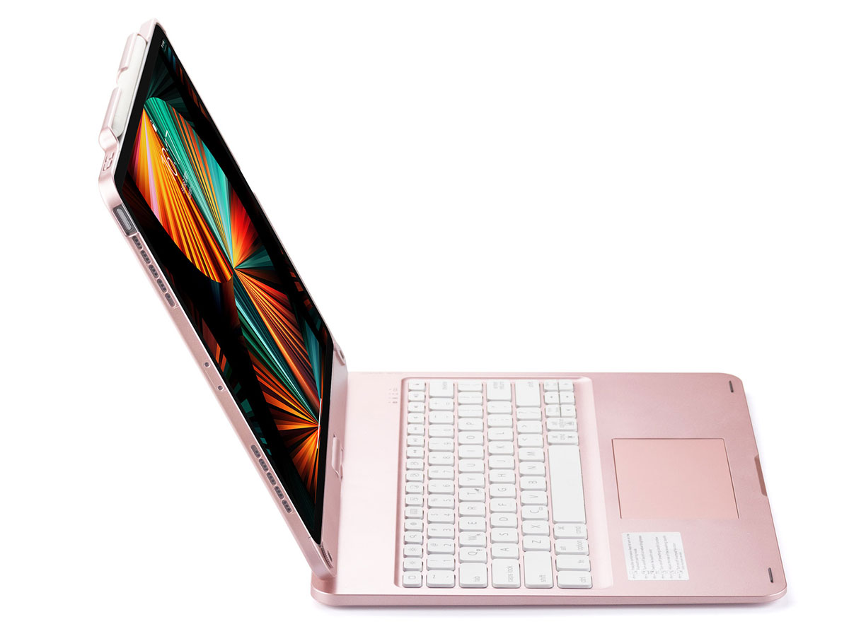 Toetsenbord Case 360 met Muis Trackpad Roze - iPad Air 13