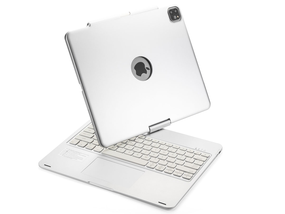 Toetsenbord Case 360 met Muis Trackpad Zilver - iPad Air 13