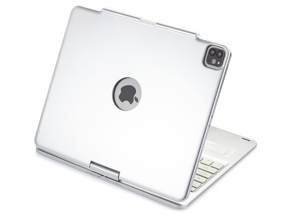 Toetsenbord Case 360 met Muis Trackpad Zilver - iPad Air 13