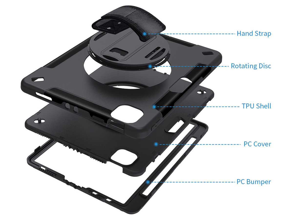 Airstrap Handvat Case - Rugged iPad Air 13