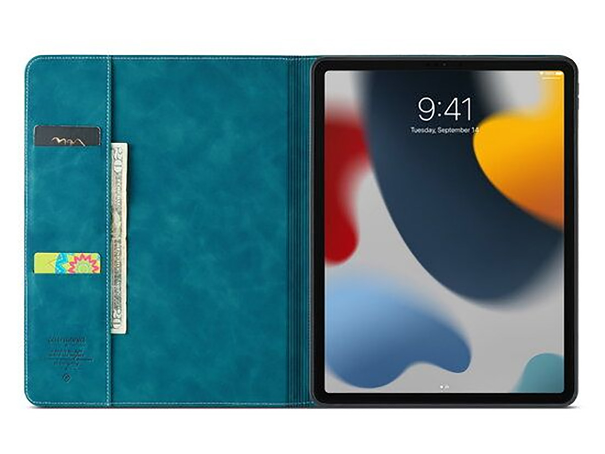 CaseMania Slim Stand Folio Case Groen - iPad Pro 11 hoesje