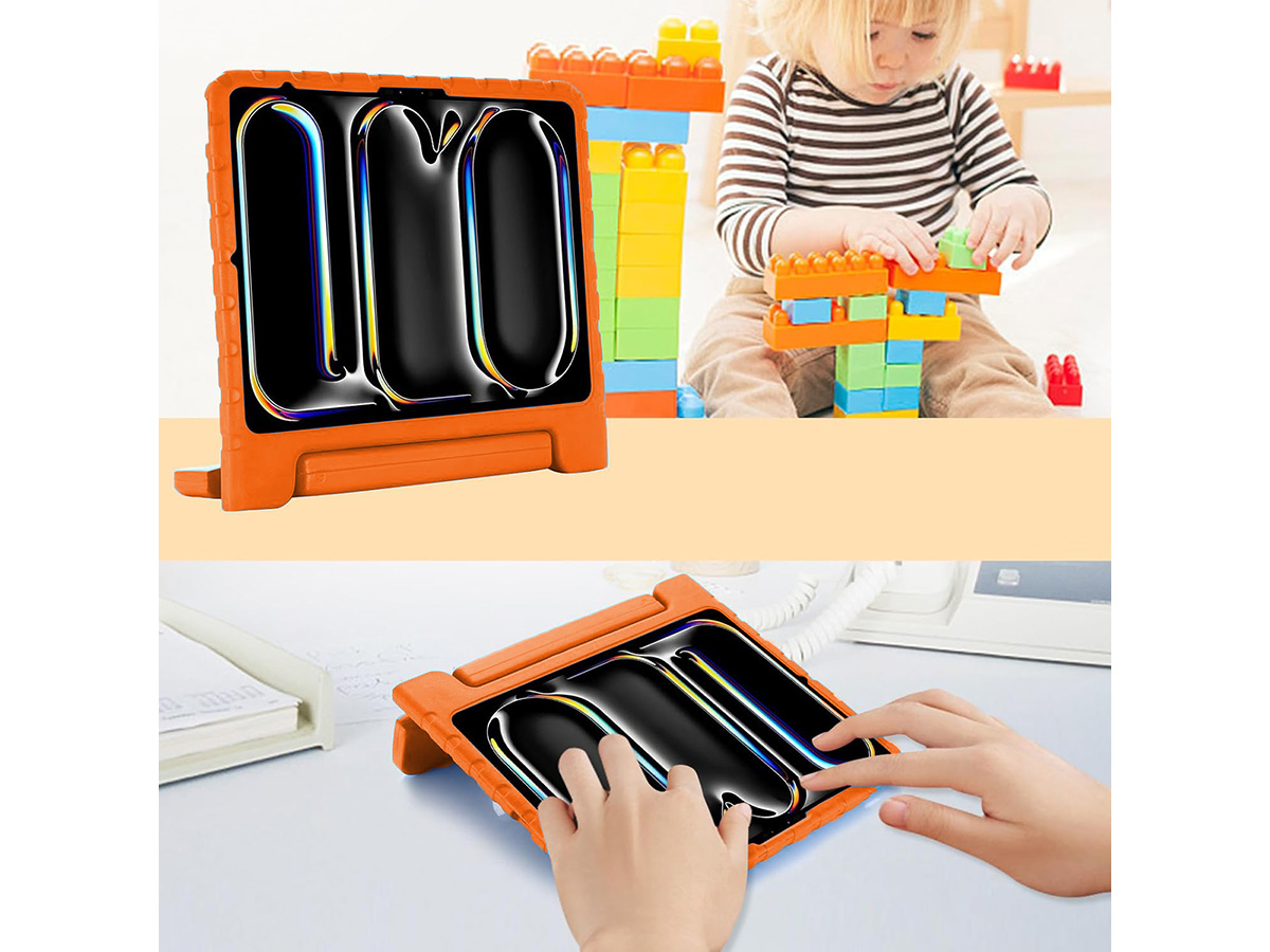 Kids Case Kinder Hoes Oranje - iPad Pro 11