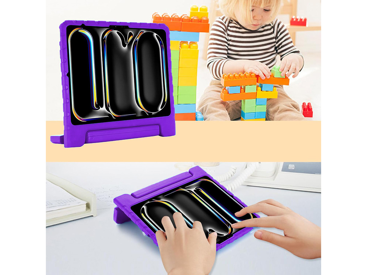 Kids Case Kinder Hoes Paars - iPad Pro 11