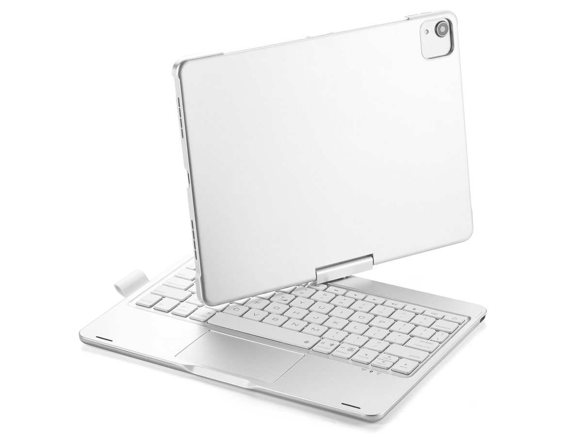 Toetsenbord Case 360 met Muis Trackpad Zilver - iPad Pro 11