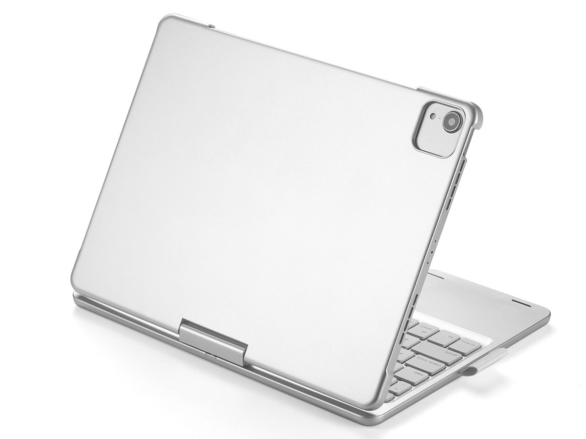 Toetsenbord Case 360 met Muis Trackpad Zilver - iPad Pro 11