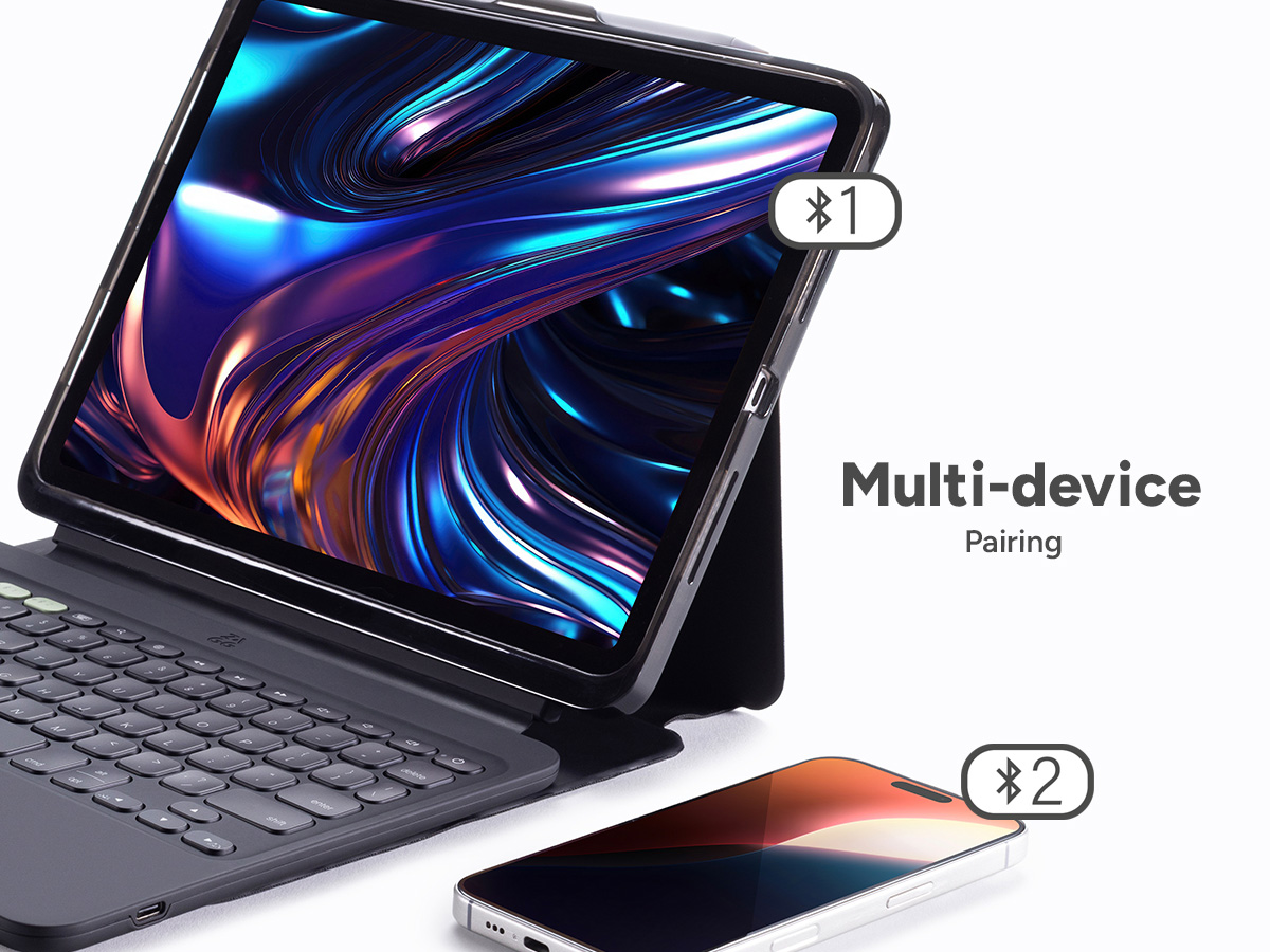 ZAGG Pro Keys 2 Bluetooth Keyboard Case QWERTY - iPad Pro 11 hoesje Toetsenbord