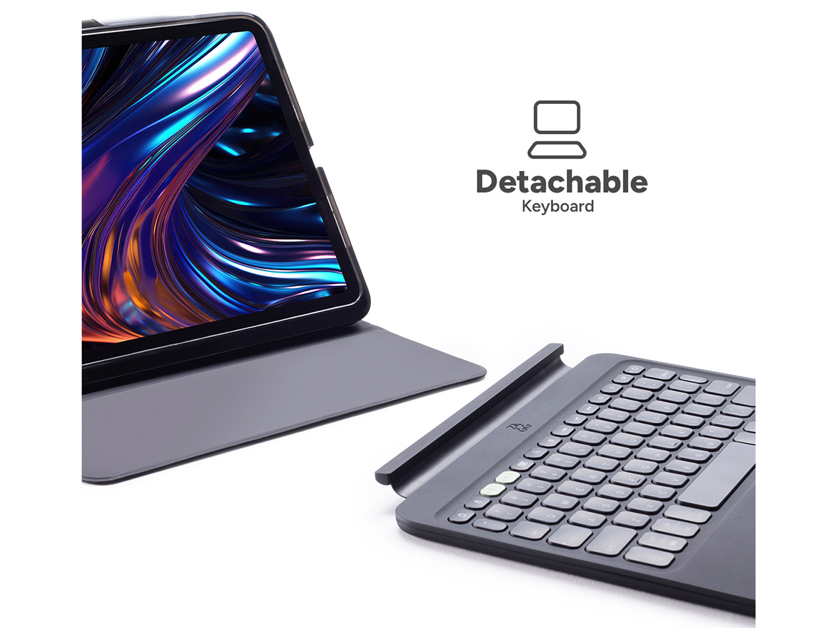 ZAGG Pro Keys 2 Bluetooth Keyboard Case AZERTY - iPad Pro 11 (M4) hoesje Toetsenbord