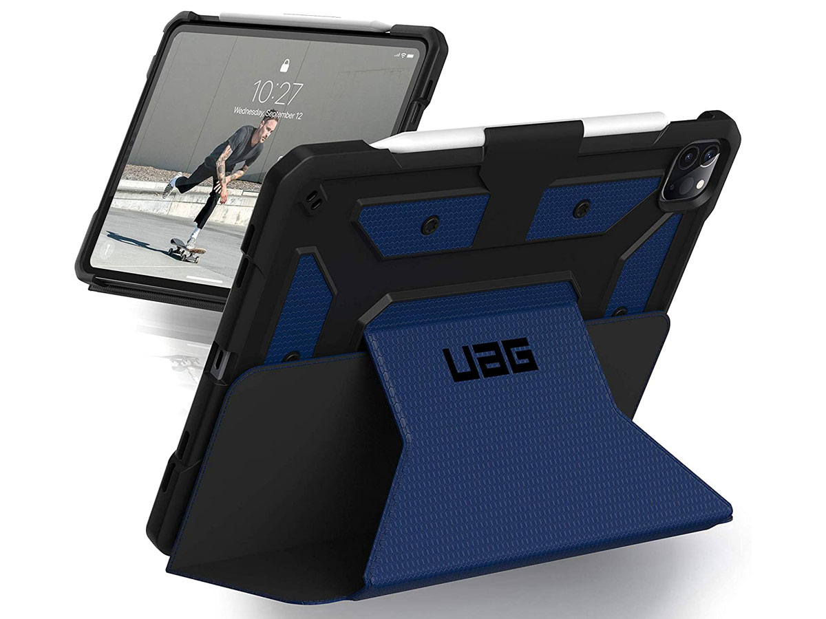kas Gedeeltelijk Brein Urban Armor Gear Metropolis iPad Pro 12.9 2020 Blauw