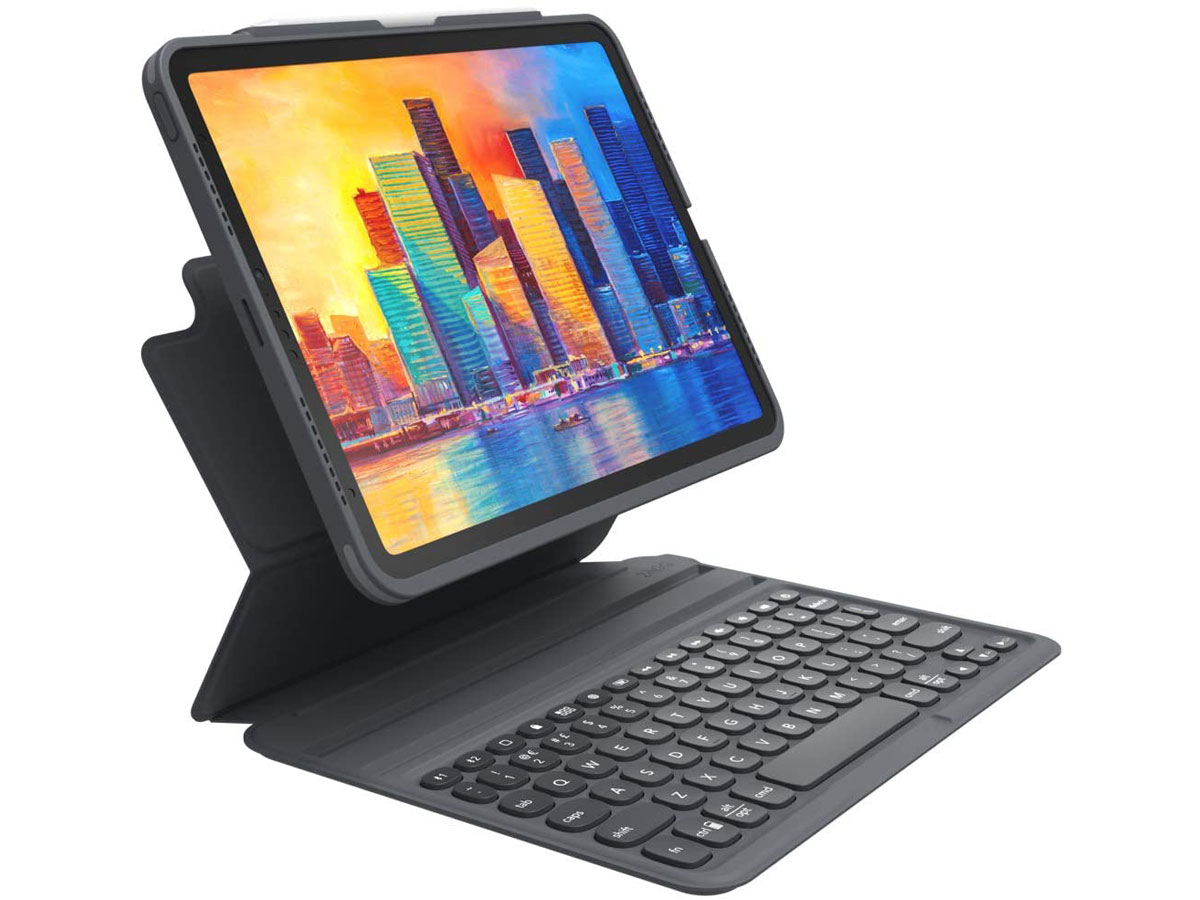 Hallo hoek baan ZAGG Pro Keys QWERTY Toetsenbord Case iPad Pro 12.9